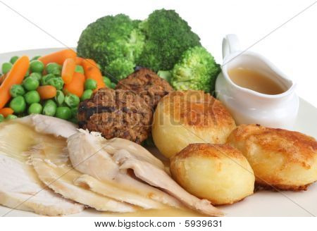 Cena pollo arrosto