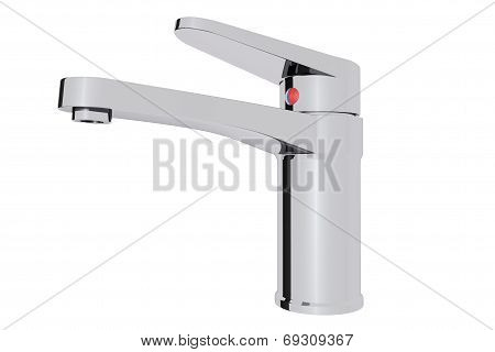 Chrome Water Supply Faucet