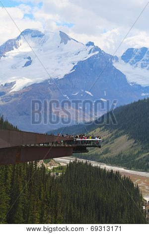 Glacier Skywalk in Jasper National Park