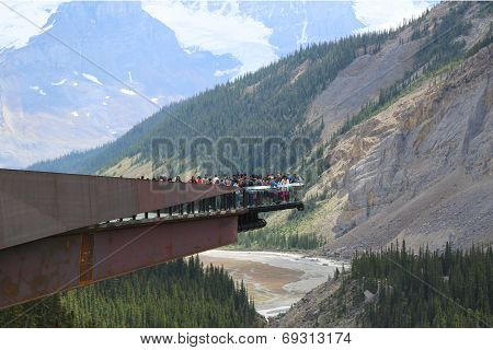 Glacier Skywalk in Jasper National Park