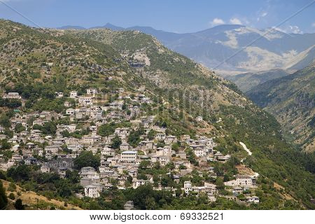 Syrako village in Greece