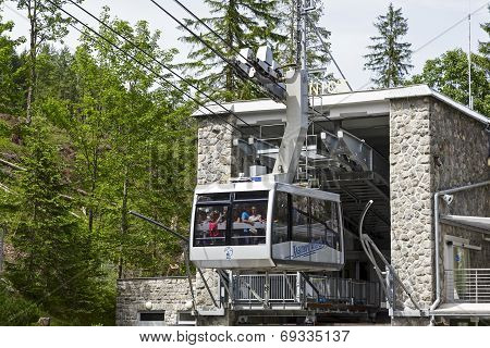 Cable Car Lower Station In Kuznice