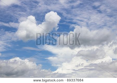 blue sky