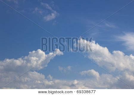 blue sky