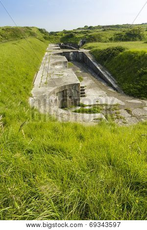High Angle Battery, Verne, Portland
