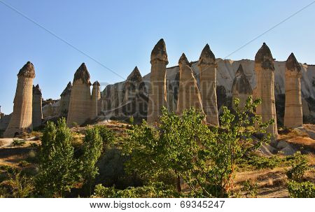 Stone Columns In Gorcelid Valley