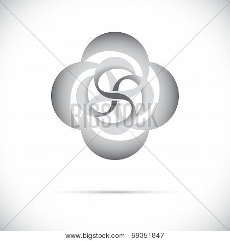 Sphere Abstract Vector Design Template. Business