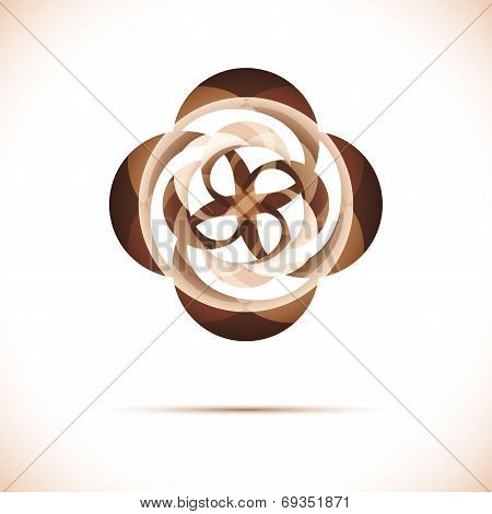 Sphere Abstract vector design template. Business