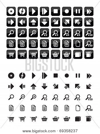 Media icons