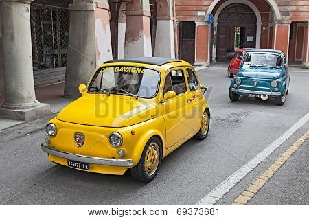 Vintage Car Fiat 500 Abarth
