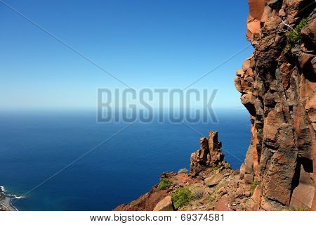 Red Rocks Above Valle Gran Rey