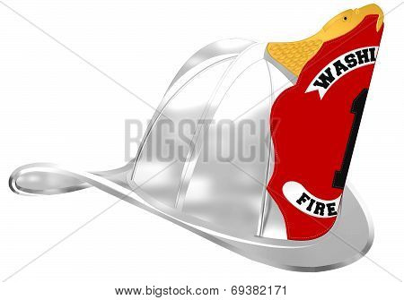 Vintage Fire Fighters Helmet