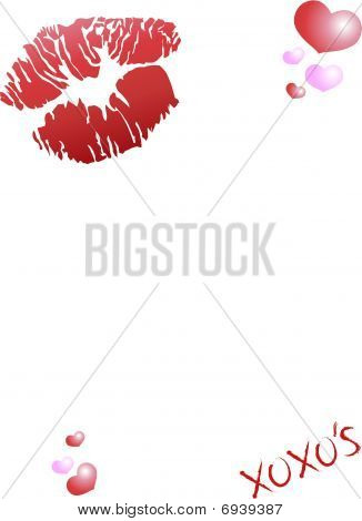 Beso en blanco