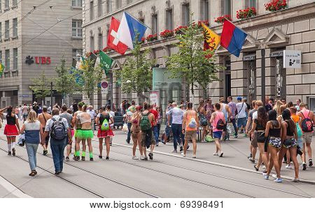 Zurich Street Parade Participants
