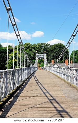 Dee Suspension bridge, Chester.