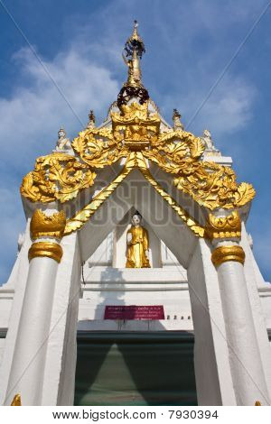 Un tempio di Chiang Mai, Thailandia