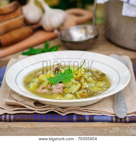 A Plate Of Sorrel Soup