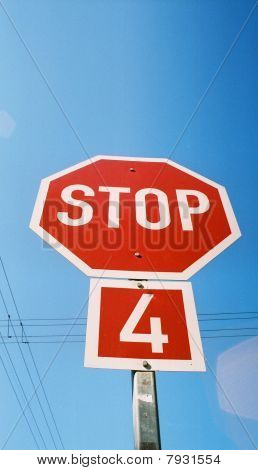 stoppskylt