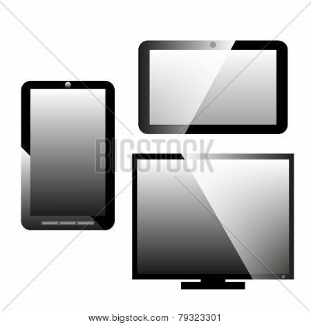 Icons Digital Devices.