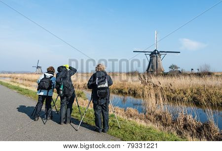 Photographing The Dutch Windmills