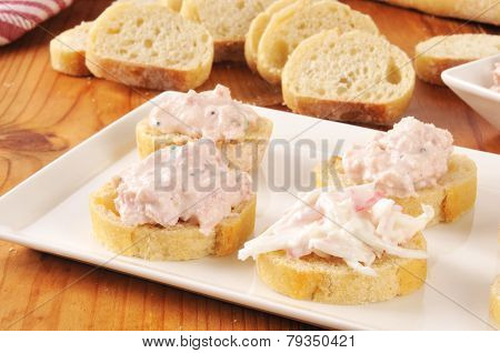 Seafood And Ham Appetizers