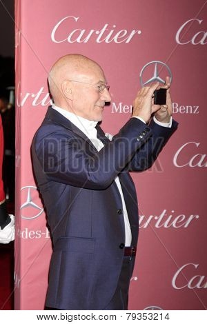 LOS ANGELES - JAN 3:  Patrick Stewart at the Palm Springs Film Festival Gala at a Convention Center on January 3, 2014 in Palm Springs, CA