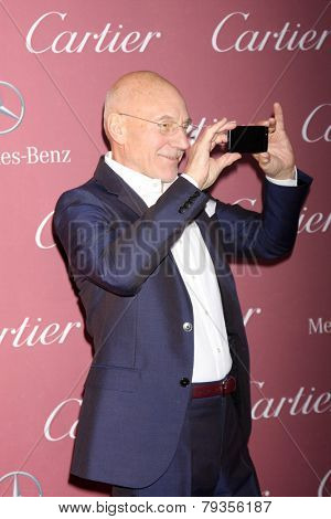 LOS ANGELES - JAN 3:  Patrick Stewart at the Palm Springs Film Festival Gala at a Convention Center on January 3, 2014 in Palm Springs, CA