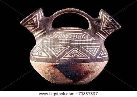 Daunian Double Askos Ancient Vase