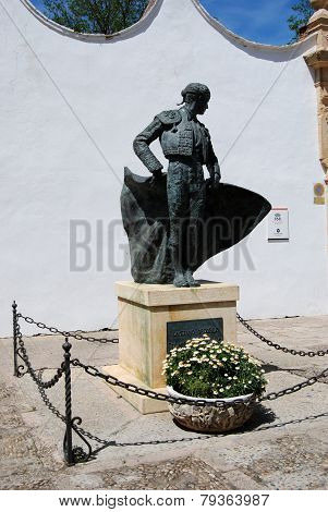 Matador statue, Ronda.