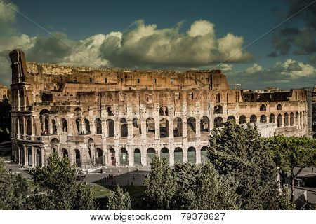 Colosseum in Rome, Italy