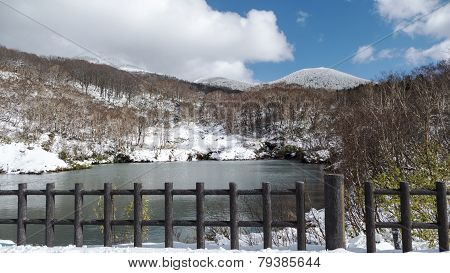An Image Of Hakkoda Mountain