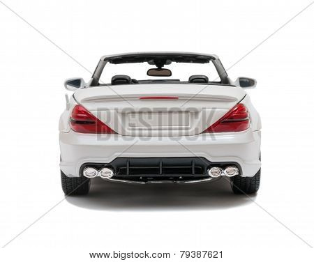 White Car Cabriolet