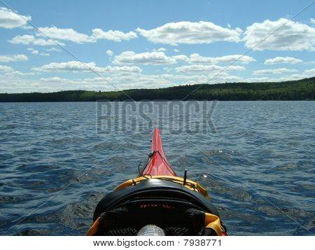 Kayak dans l'inconnu