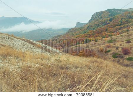 beautiful mountain landscape in Crimea