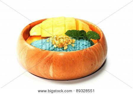 Thai Mango Sticky Sweet Rice Dessert