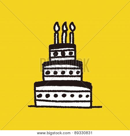 Doodle Cake