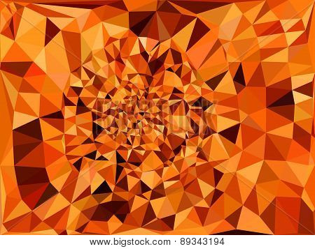 Vivid Color Polygonal Background