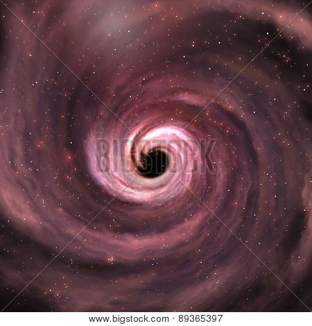 Digital 3D Illustration Of A Space Scene