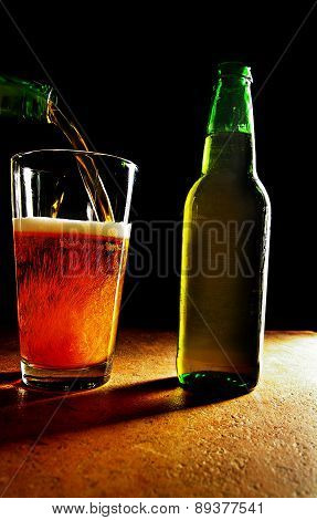 IPA Craft Beer Pour