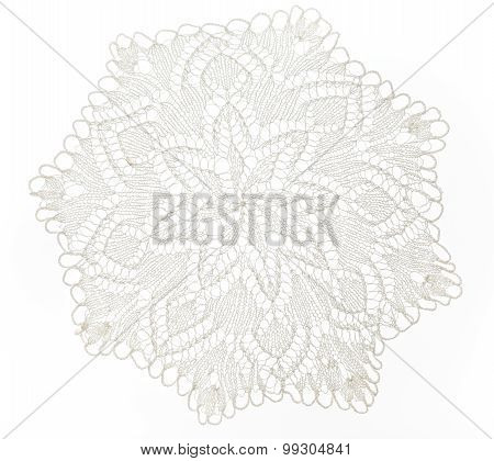 Crocheted Lace Napkin