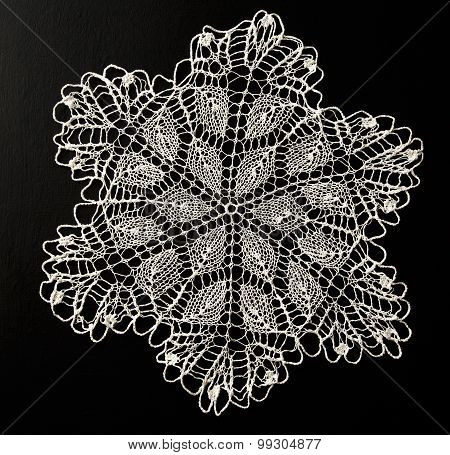 Crocheted Lace Napkin