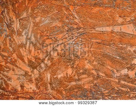 Decorative Plaster Red-orange