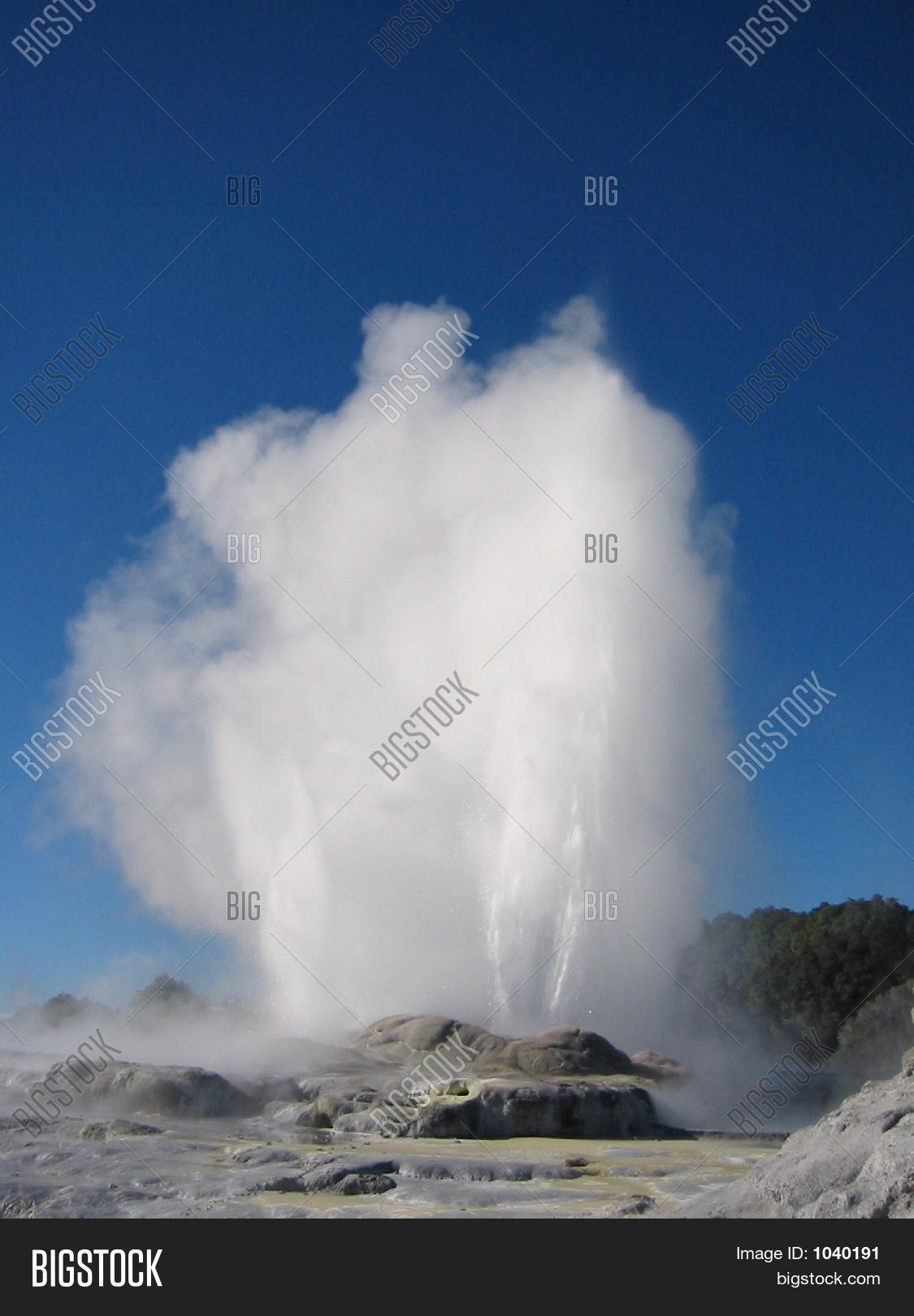 Pōhutu Geyser Exploding Pohutu Geyser Image & Photo (Free Trial) | Bigstock
