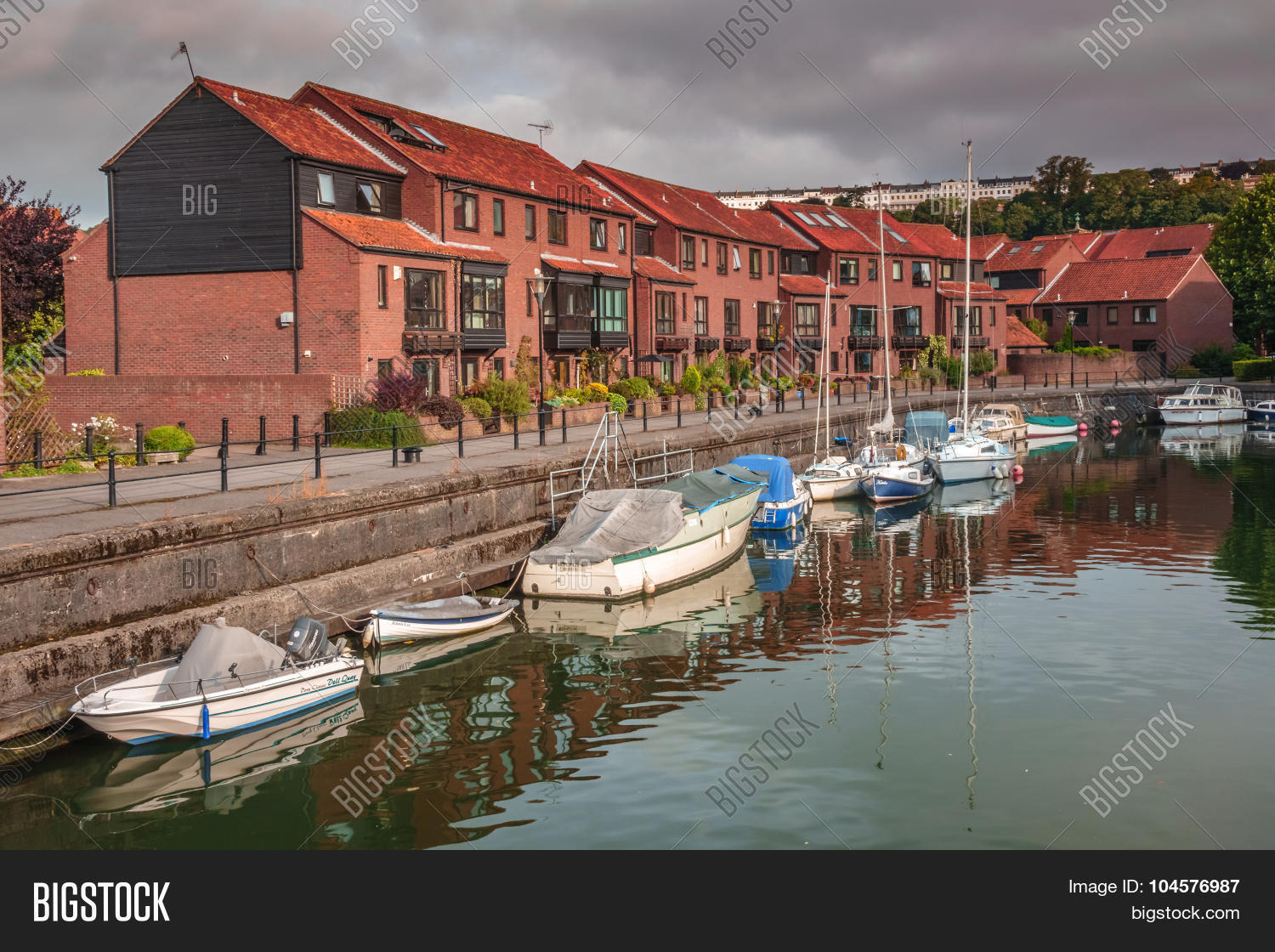 Homes Bristol Harbor Image & Photo (Free Trial) Bigstock