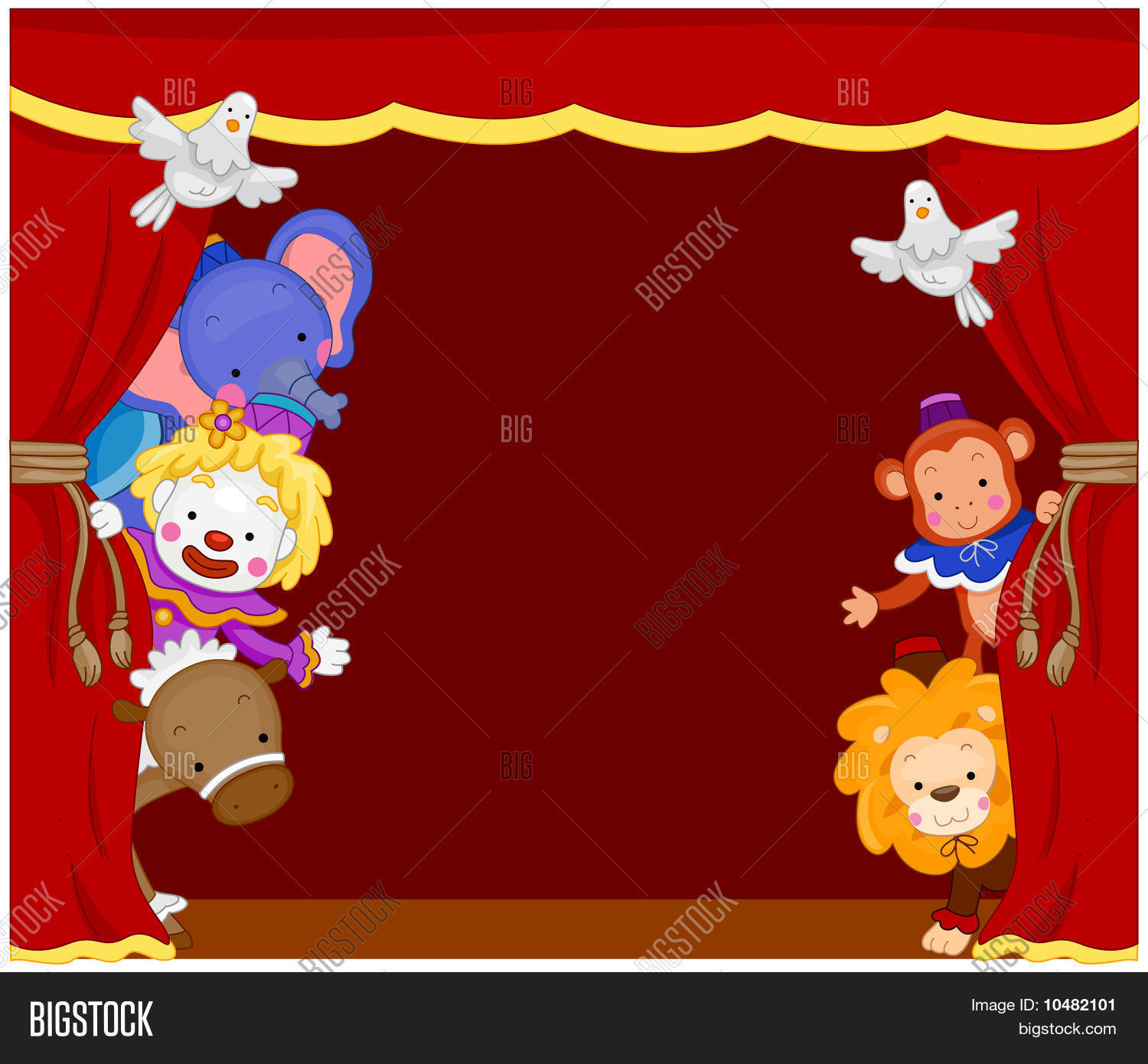 Circus Stage Image &amp; Photo (Free Trial) | Bigstock