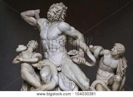 Interiors And Details Of The Vatican Museum, Vatican City