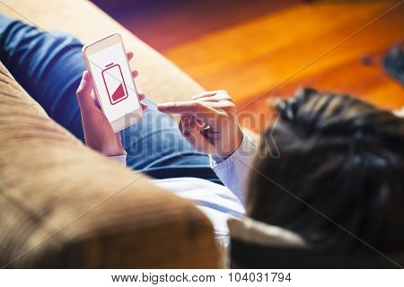 Low battery concept.
