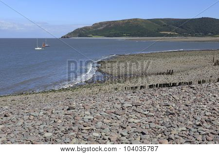 Beach At Porlock Weir