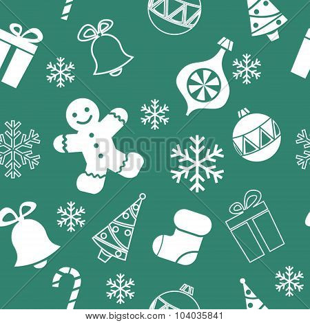 seamless christmas background