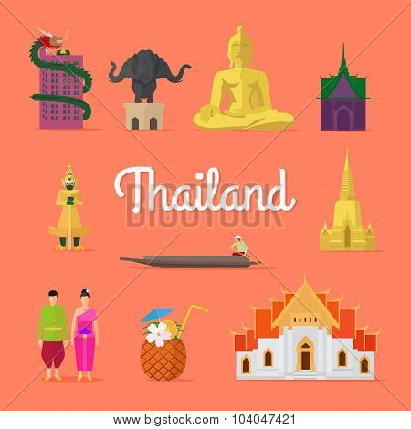 Thailand landmarks